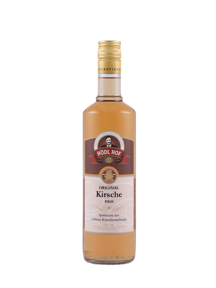 Hödl Hof Kirsche Fass Schnaps Fassgelagert | 38% Vol. | 0,7l